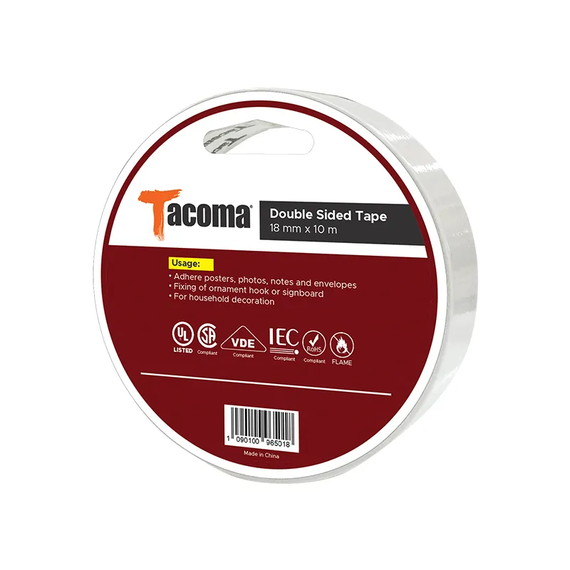 TACOMA DOUBLE SIDED TAPE DSTY-0923W WHITE TISSUE